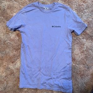 Men’s small t shirt. Columbia logo, barely worn.